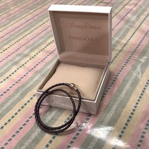 Pandora Purple Wrap Bracelet, 14” (Box not included)